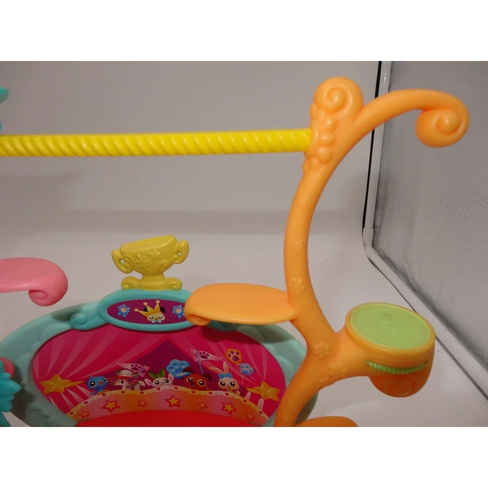 Littlest Pet Shop Tricks N Talents Show and Nooks Bakery Playset Lot
